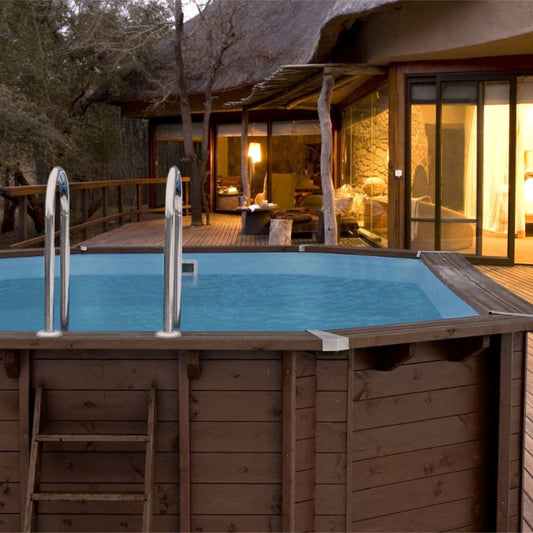 Piscina in Legno Ovale Sea Breeze