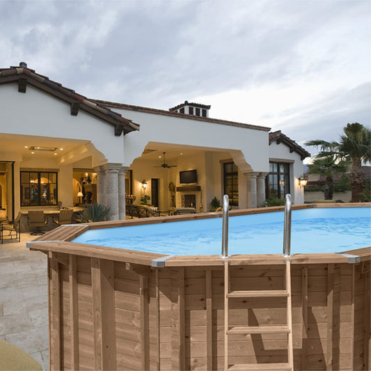 Piscina in Legno Ovale Riviera Relaxation